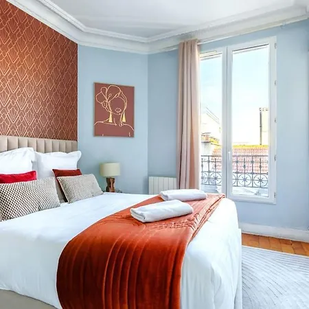 아파트 Confortable Montparnasse 14eme Arrondissement 파리